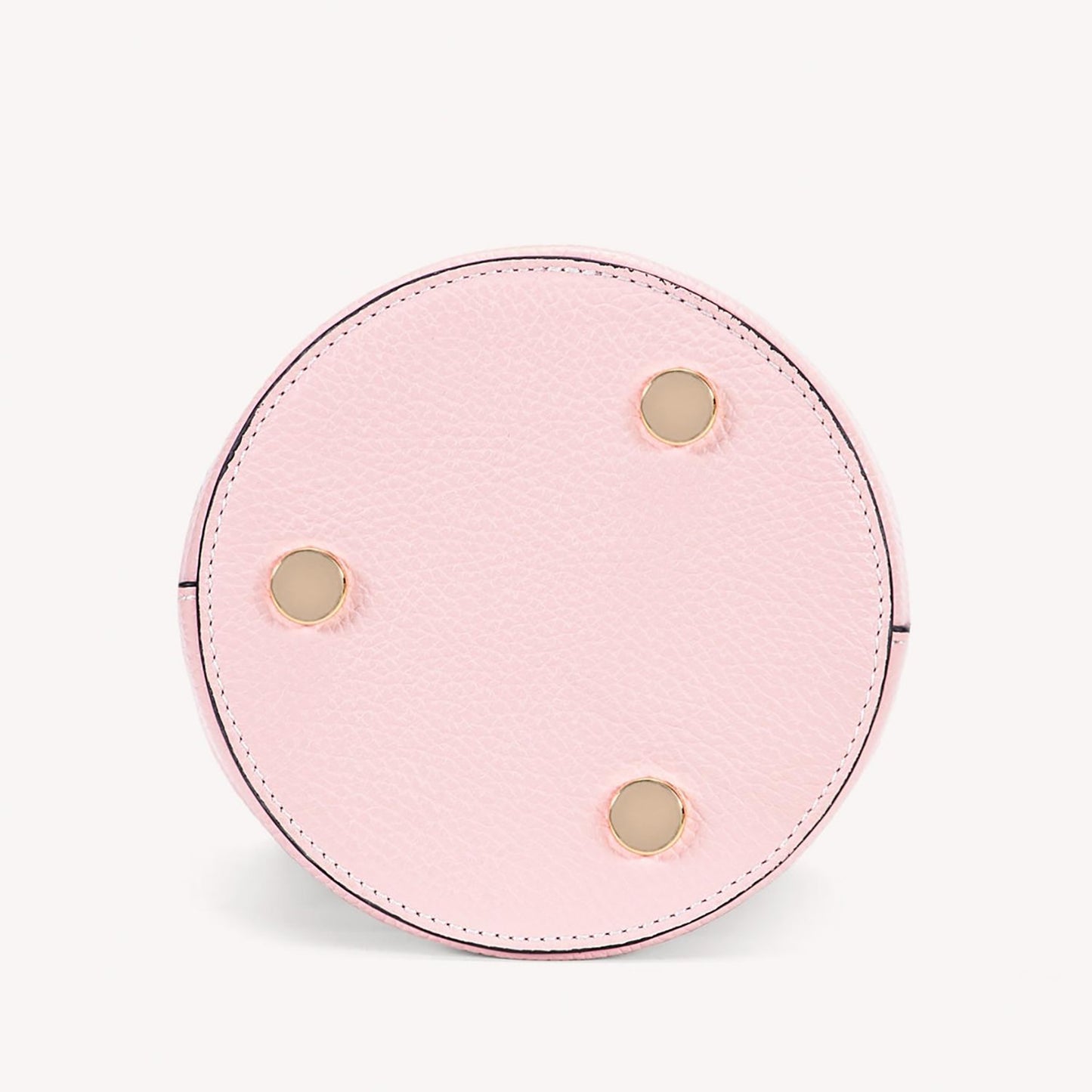 Alice Bucket Bag - Blush Pink Luxury Leather-Cecily Clune