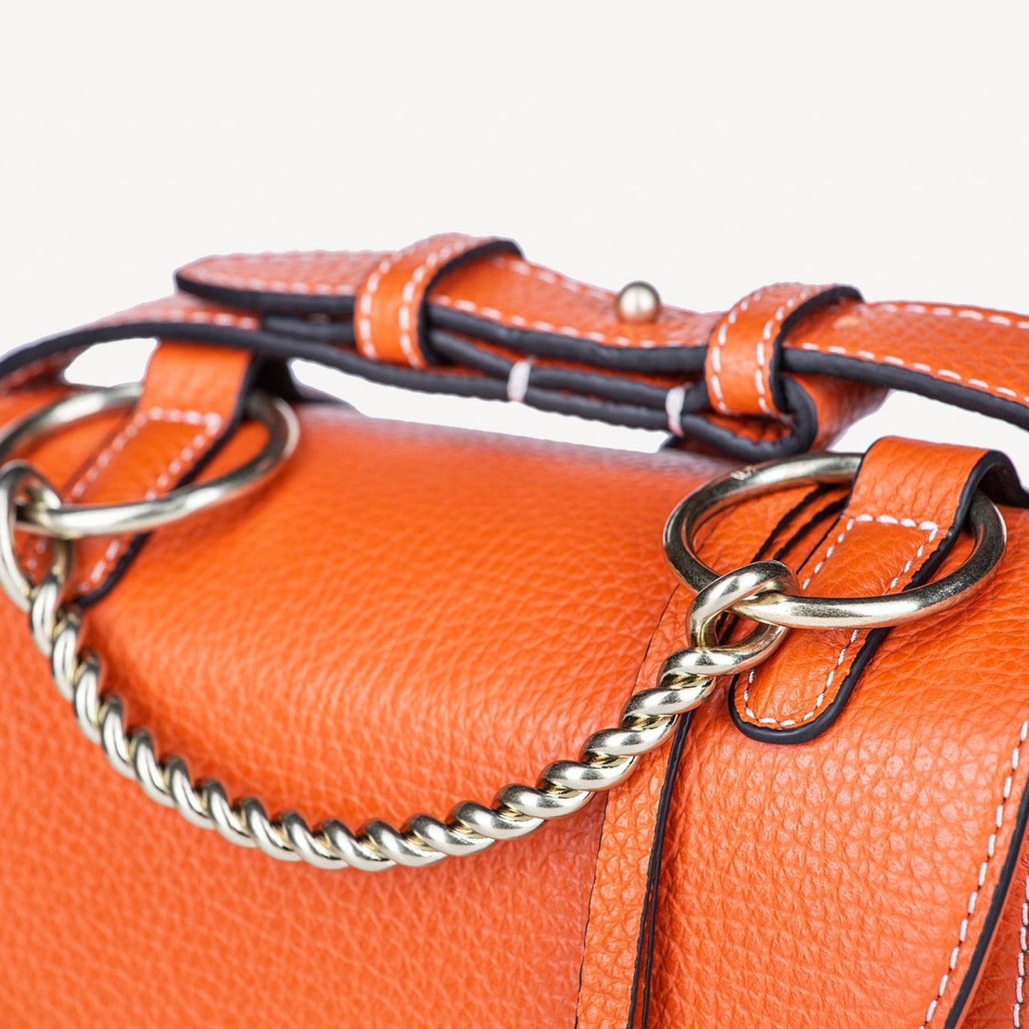 Luna Small Crossbody Bag - orange-Cecily Clune