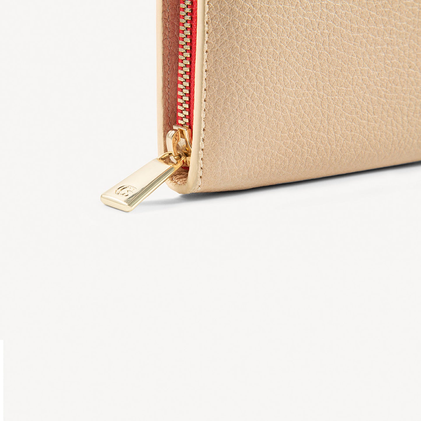 Compact Wallet - Nude-Cecily Clune