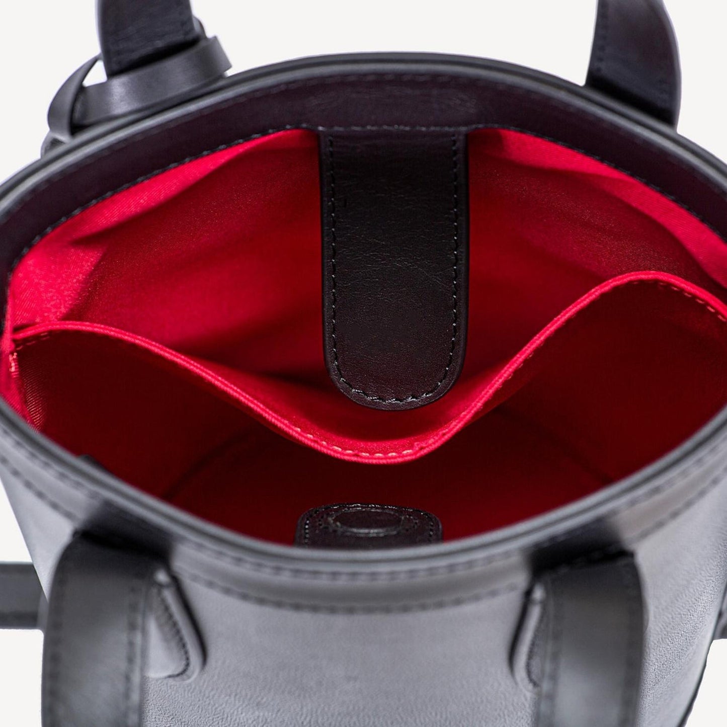 Forever Alice Bucket Bag - Smooth Black Luxury Leather-Cecily Clune