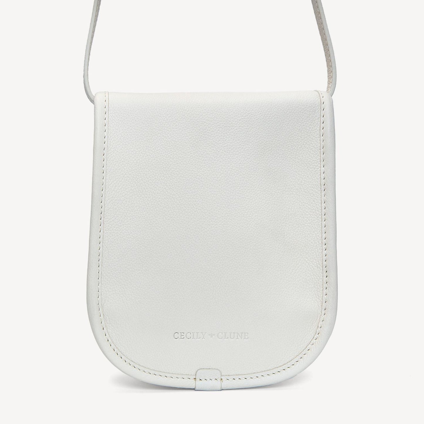 Issy Crossbody Pouch- Chalk-Cecily Clune