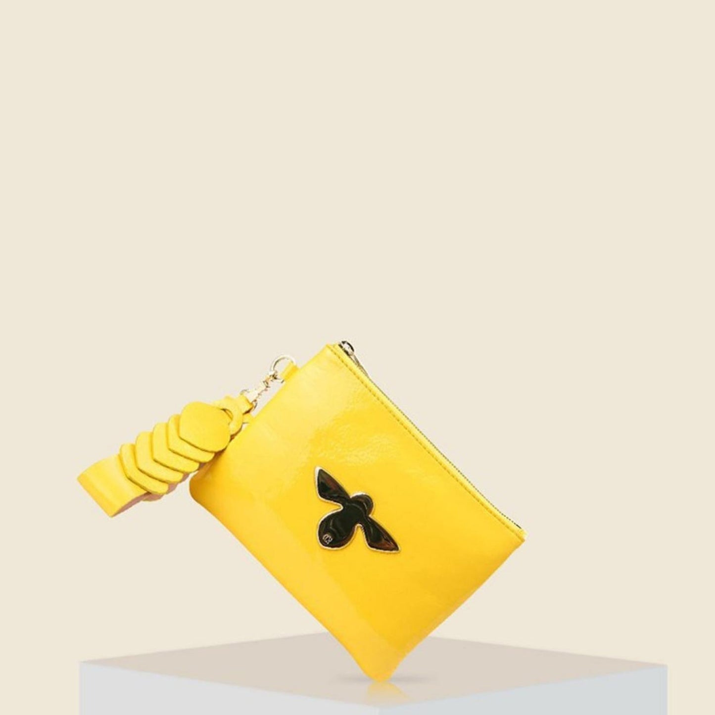Bee Clutch - daffodil-Cecily Clune