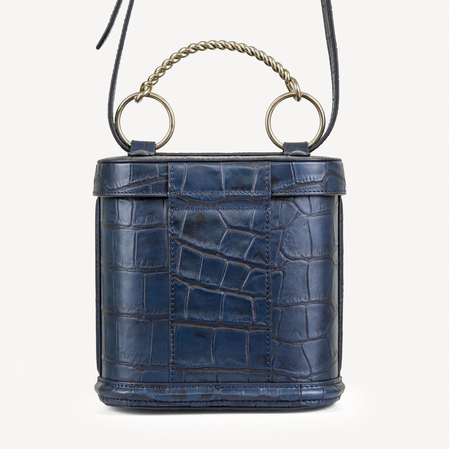 Katherine Bag - Midnight Navy Hand Finished Luxury Leather-Cecily Clune