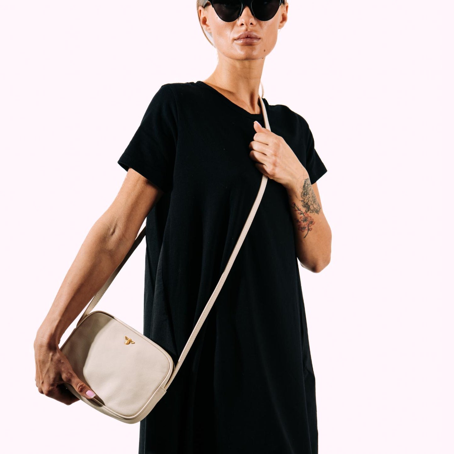 Maeve Camera Bag - Chalk-Cecily Clune