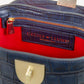Katherine Bag - Midnight Navy Hand Finished Luxury Leather-Cecily Clune