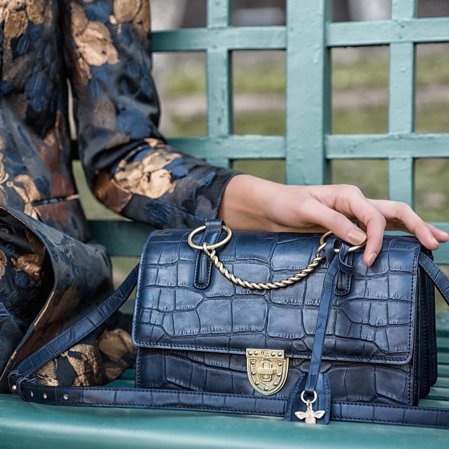 Florence East West Top Handle Bag-Cecily Clune
