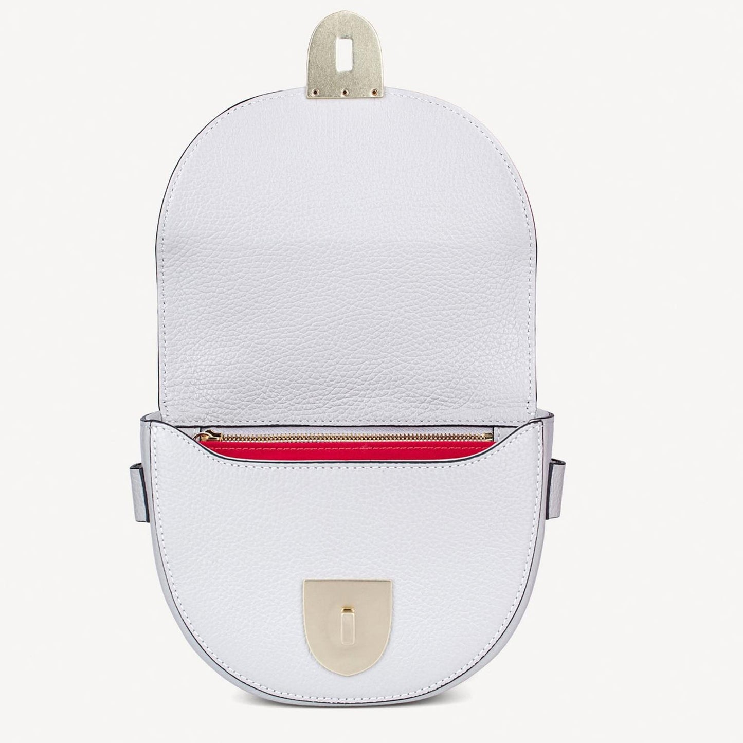 Luna Small Crossbody Bag- dove grey-Cecily Clune