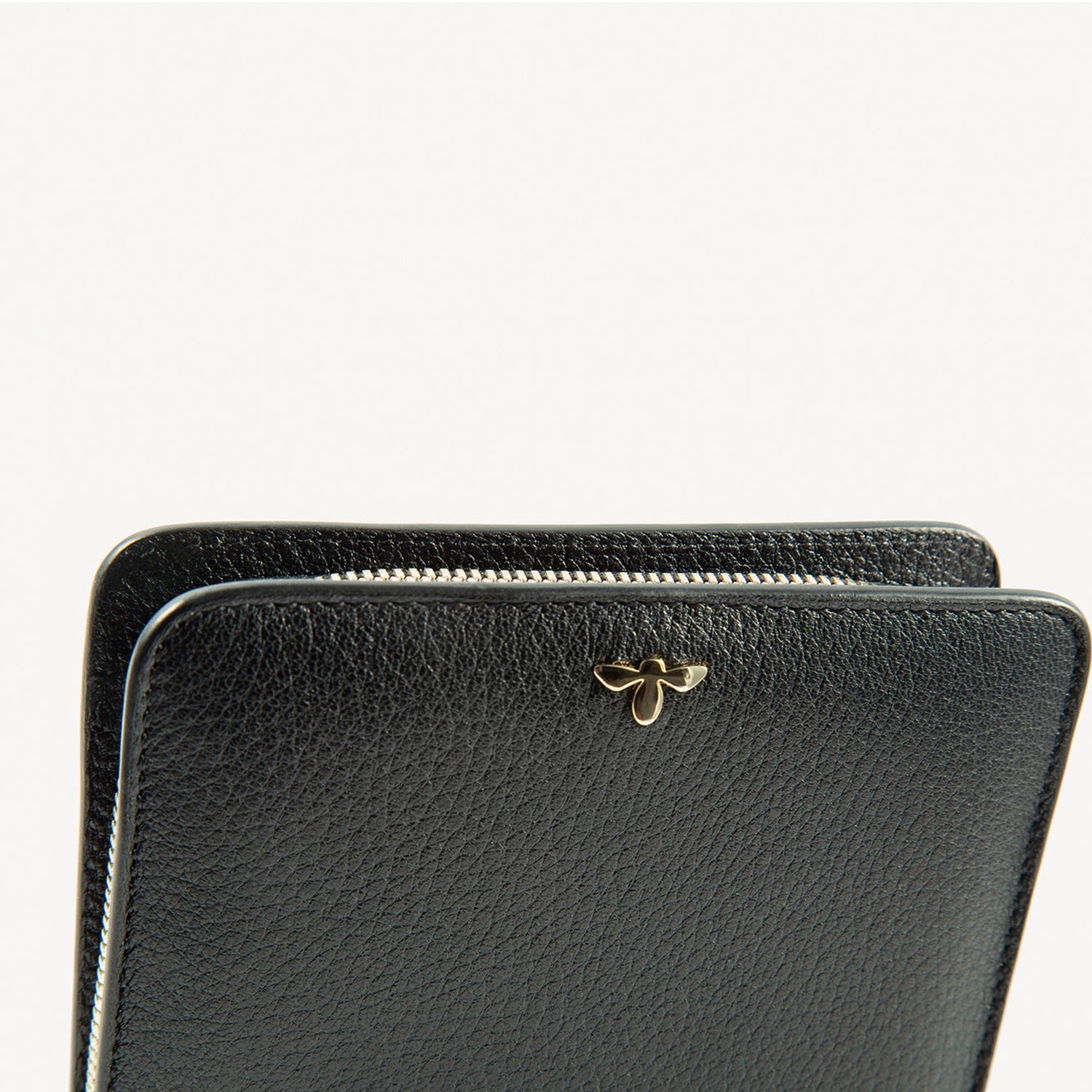 Compact Wallet - Black-Cecily Clune