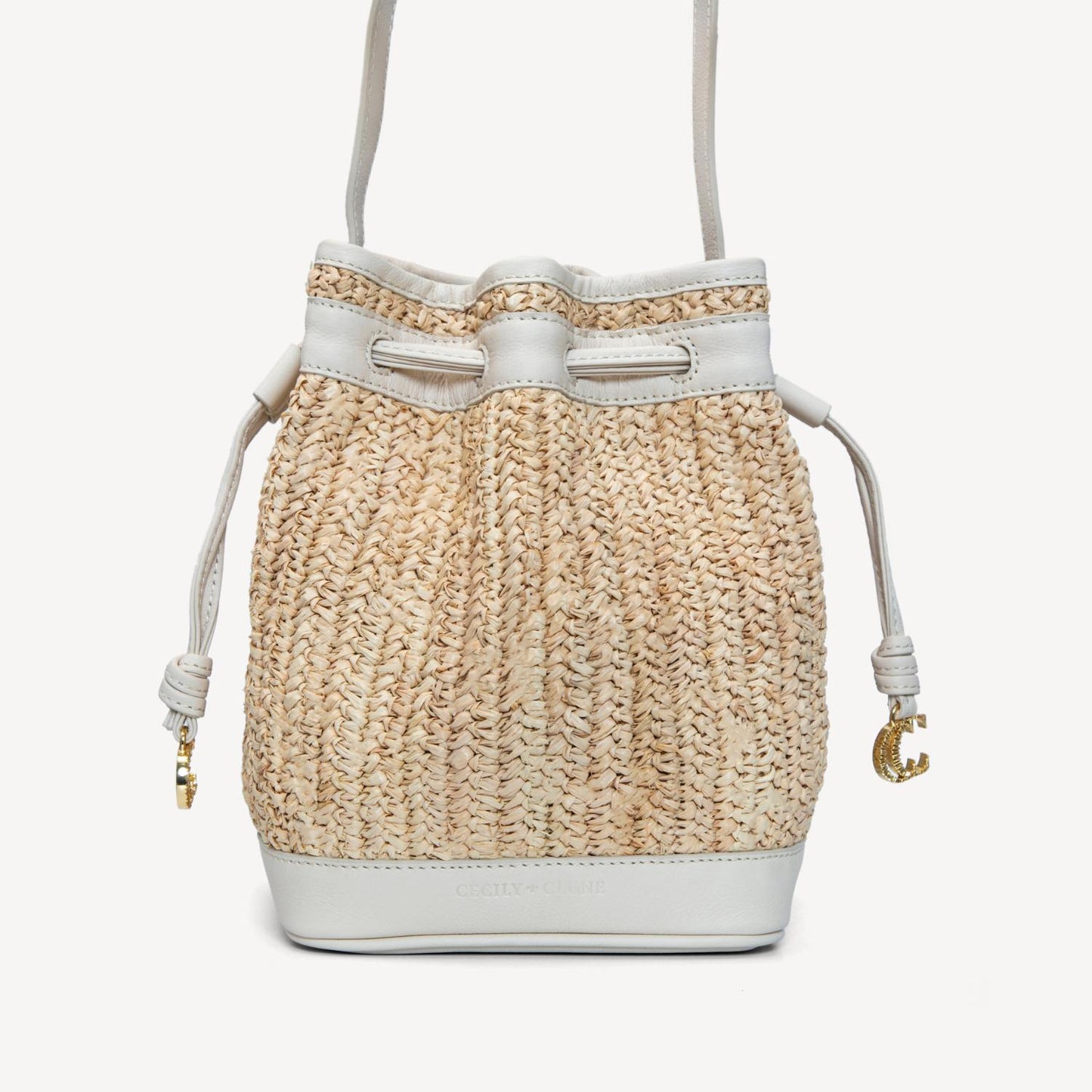 Chloe Bucket Bag - Chalk-Cecily Clune