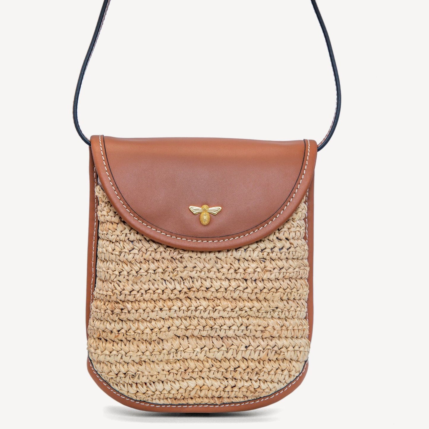 Issy Crossbody Pouch - Tan-Cecily Clune