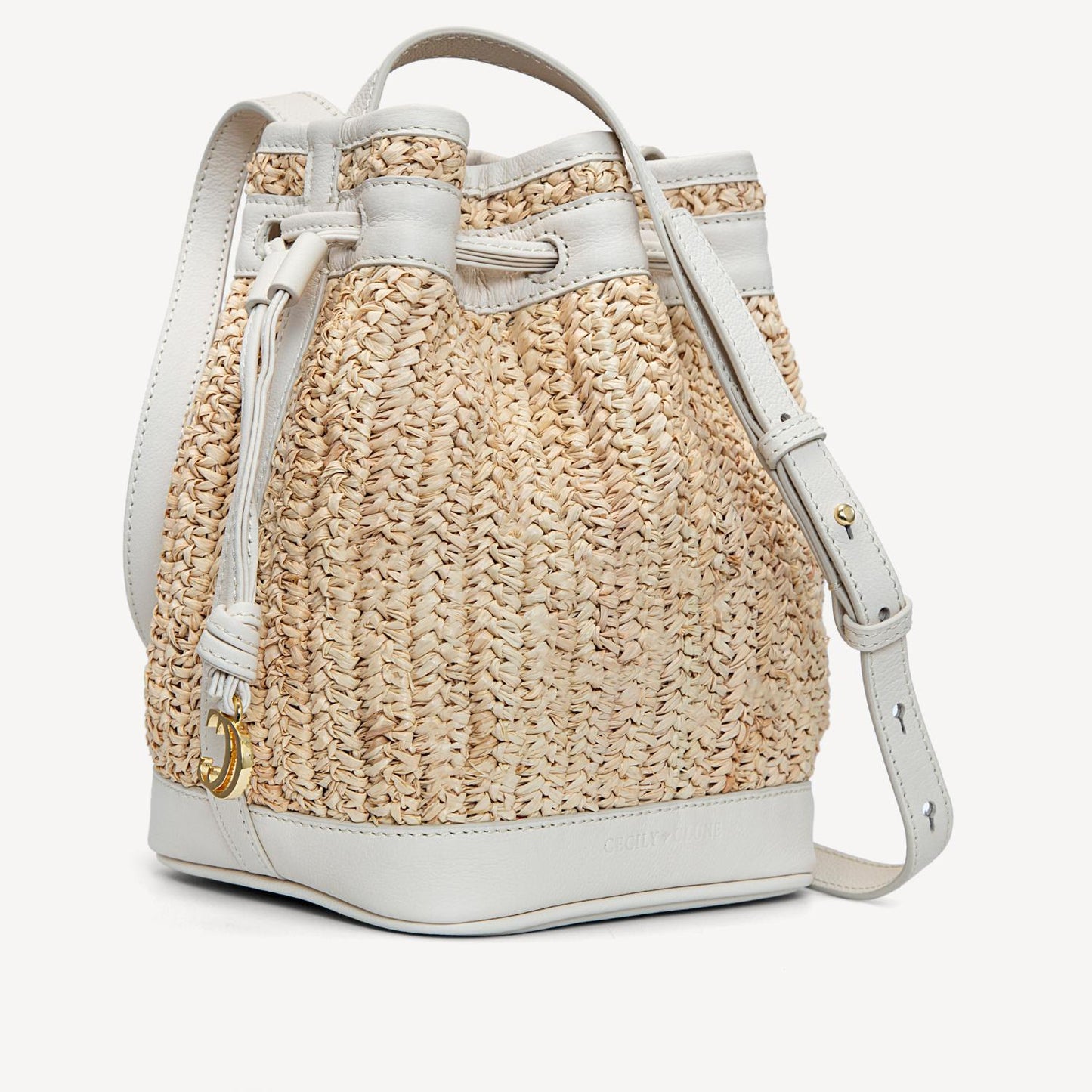 Chloe Bucket Bag - Chalk-Cecily Clune