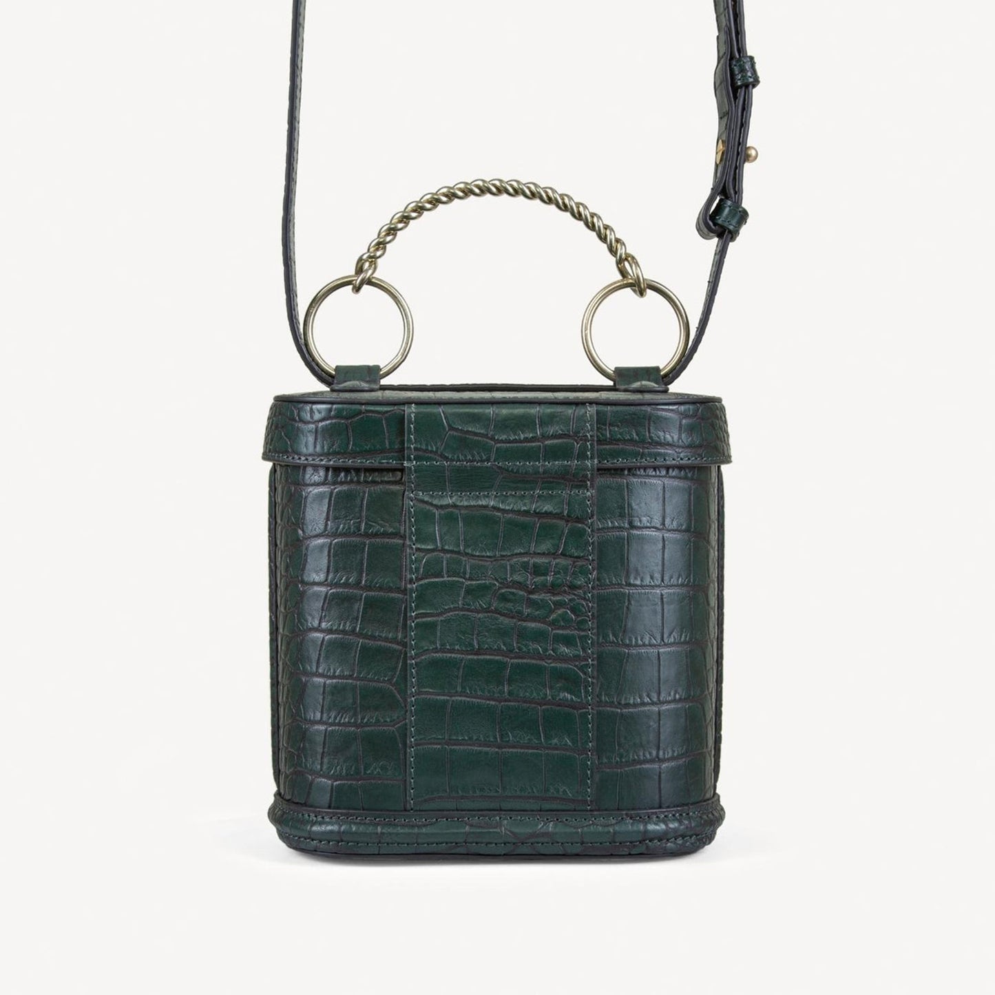 Katherine Bag - Woodsy Green Hand Finished Luxury Leather-Cecily Clune