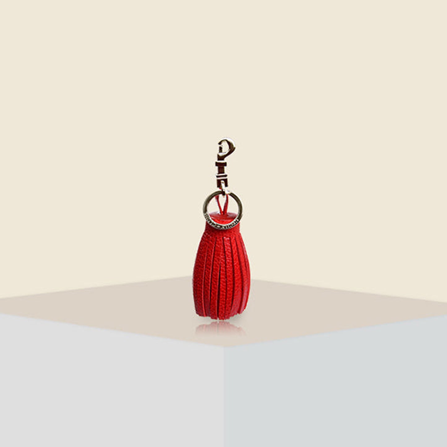 Chunky tassel and key charm-Cecily Clune