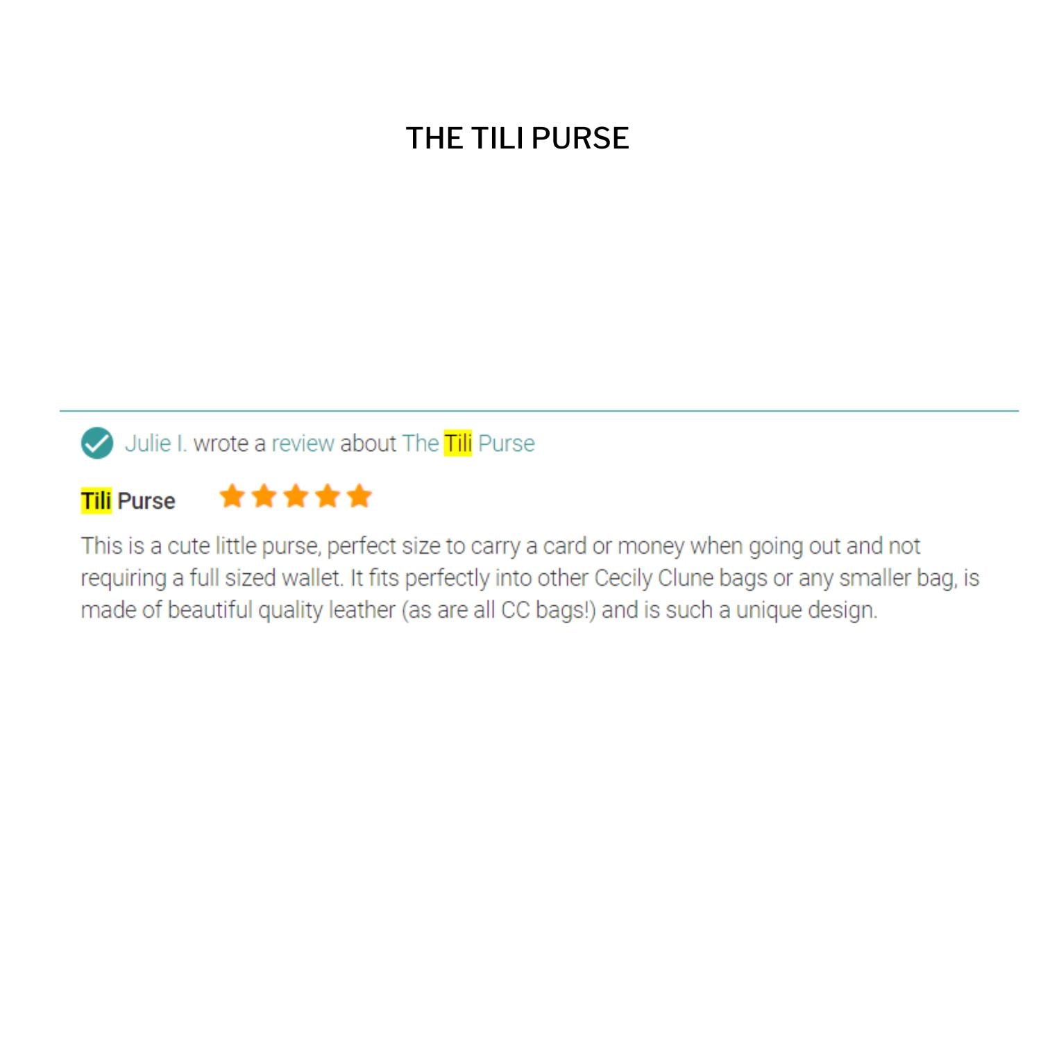 The Tili Purse-Cecily Clune