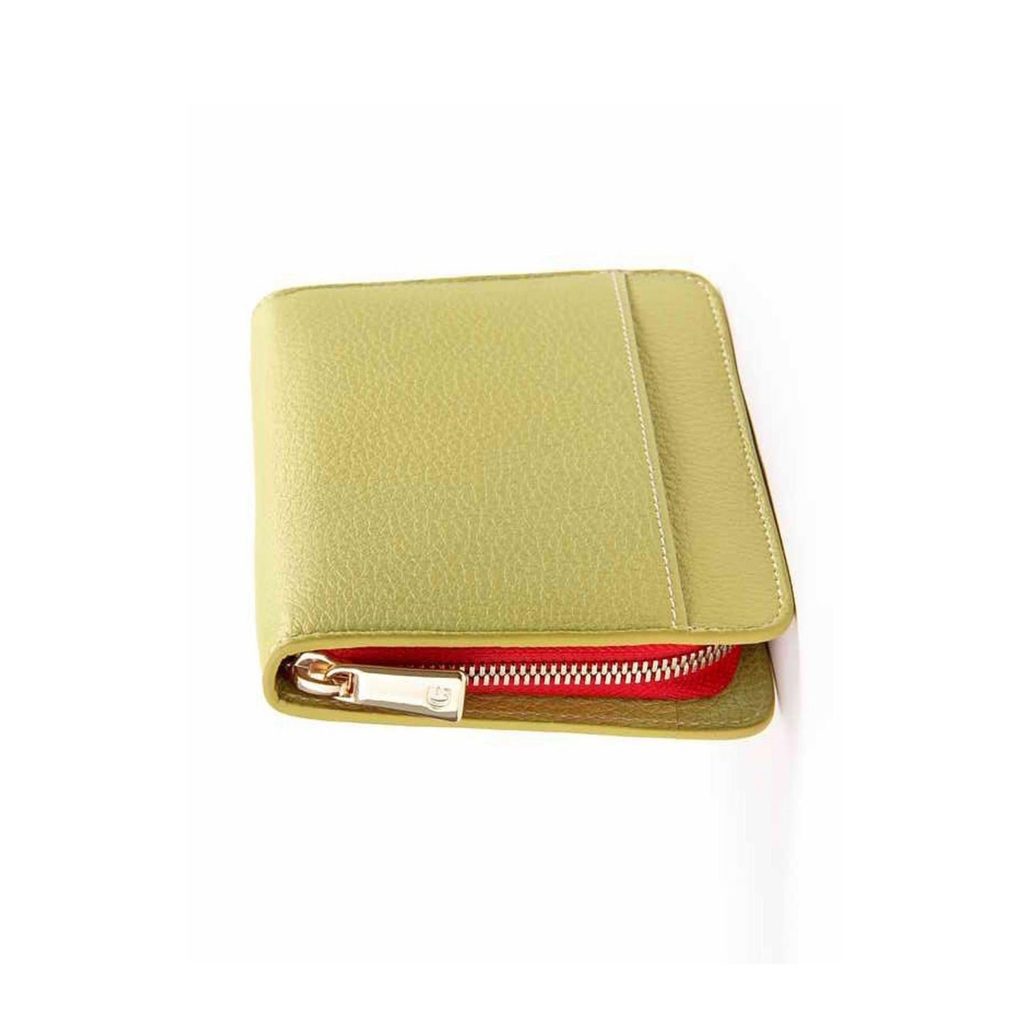 Compact Wallet - Green-Cecily Clune