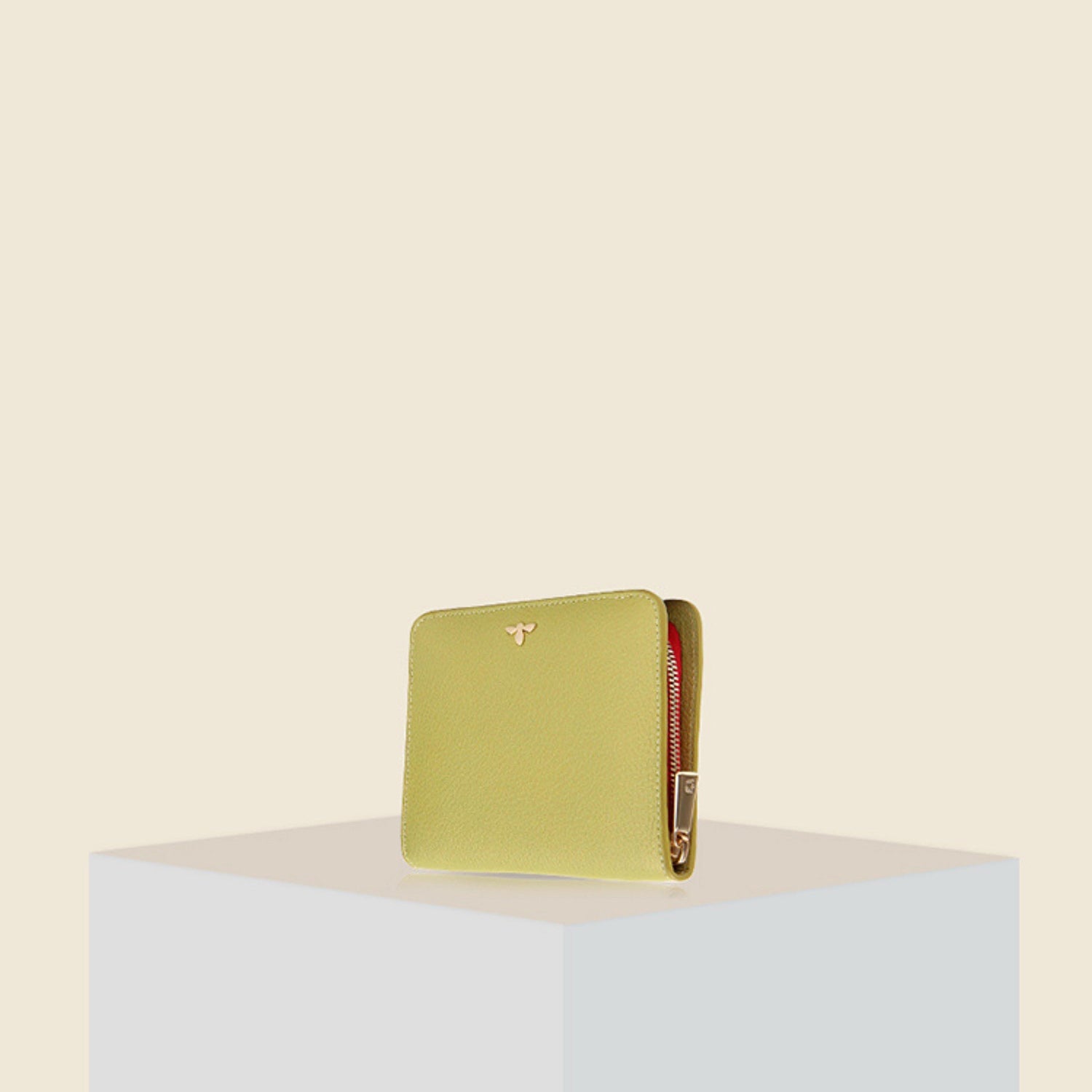 Compact Wallet - Green-Cecily Clune