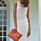 William Street Clutch – Tan-Cecily Clune