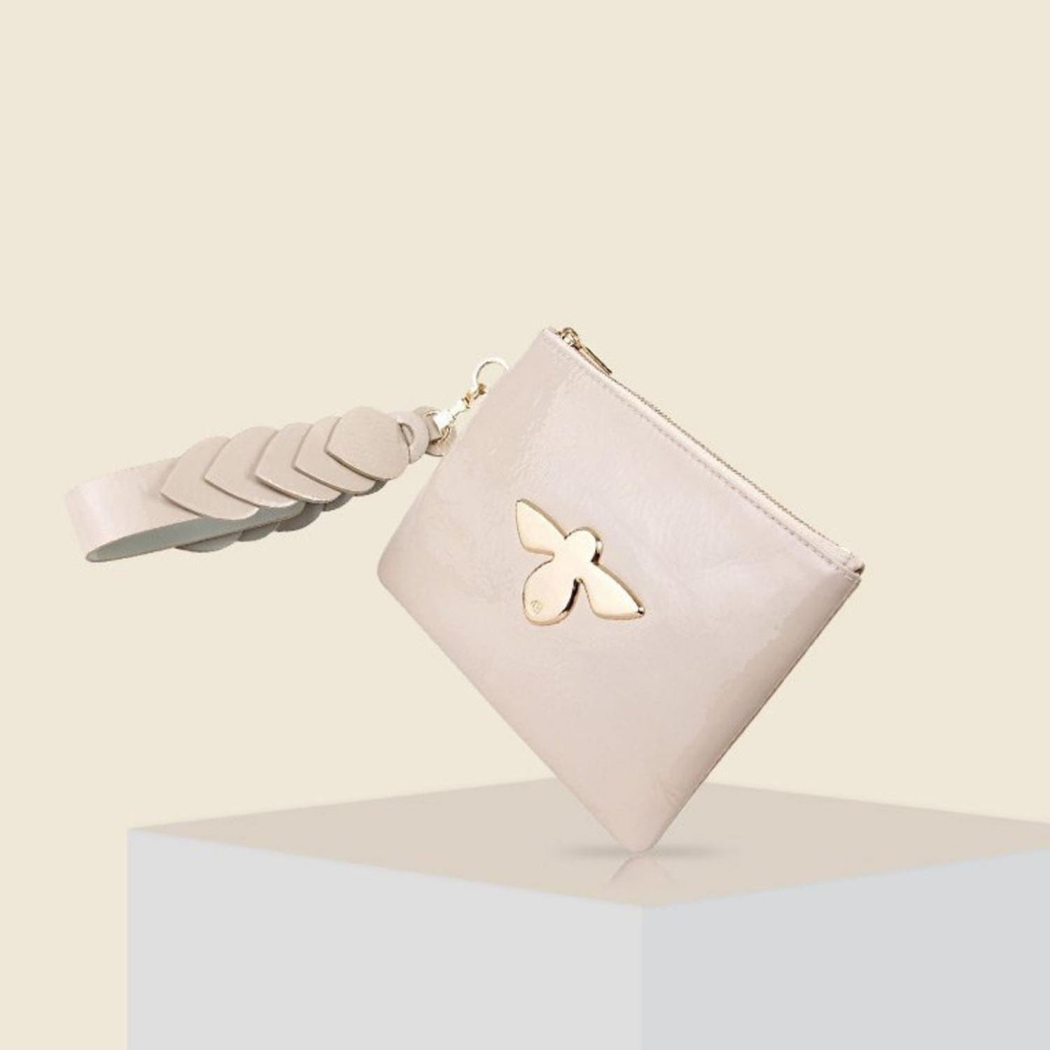 Bee Clutch - ivory-Cecily Clune