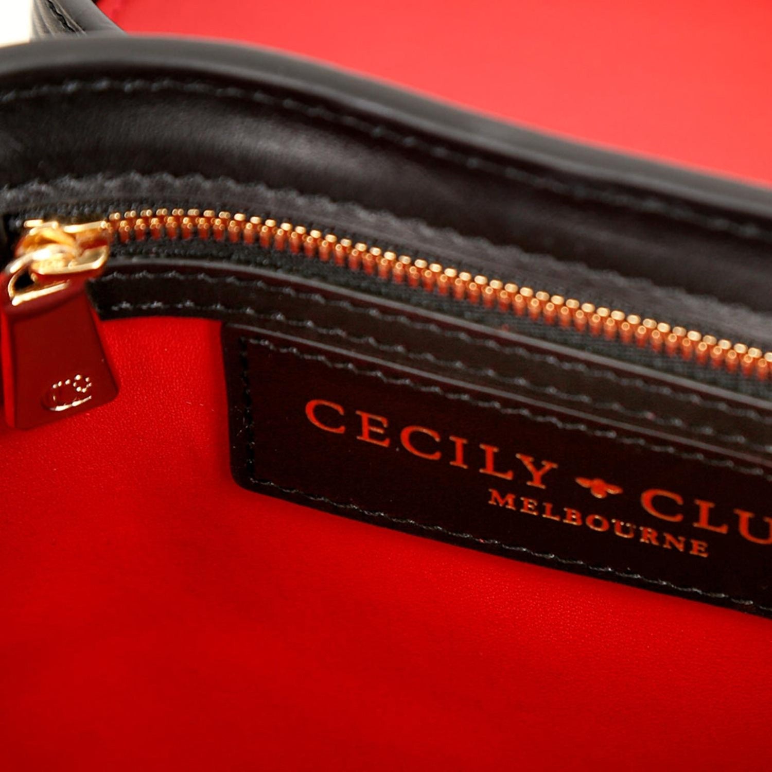 Katherine Bag - Black Epi Luxury Leather-Cecily Clune