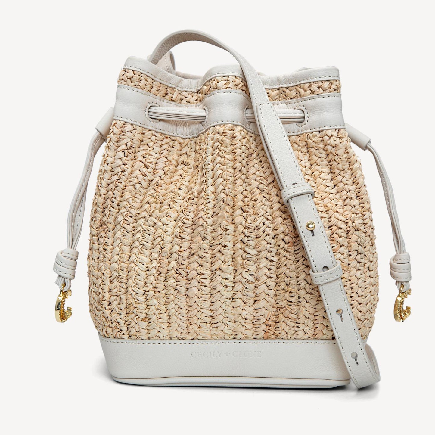 Chloe Bucket Bag - Chalk-Cecily Clune