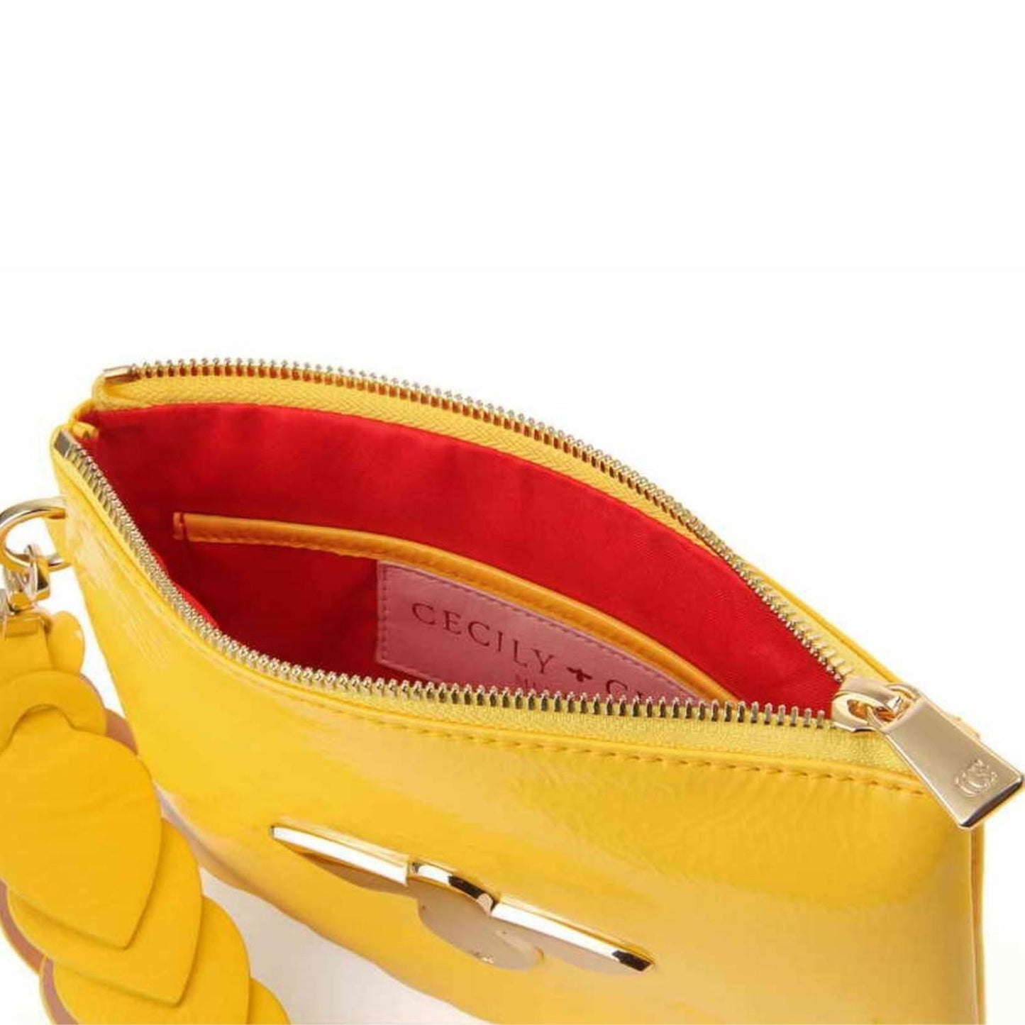 Bee Clutch - daffodil-Cecily Clune