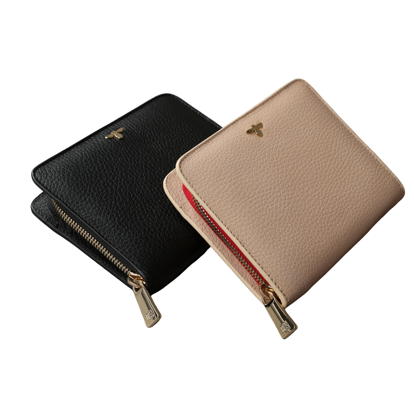 Compact Wallet - Nude-Cecily Clune